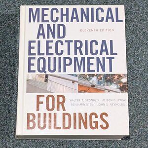 Mechanical and Electrical Equipment for Buildings